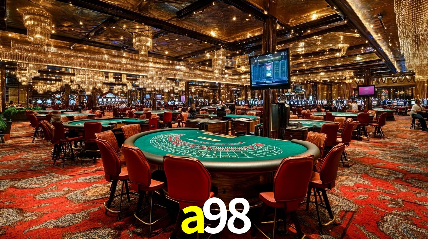 Sinta a adrenalina dos jogos de cassino com a98